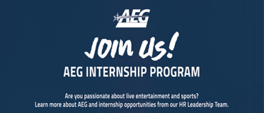 Partner Opportunity: AEG Internship Program