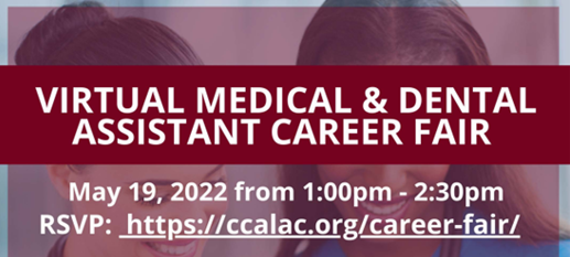 Partner Opportunity: Virtual Medical & Dental Assistant Career Fair